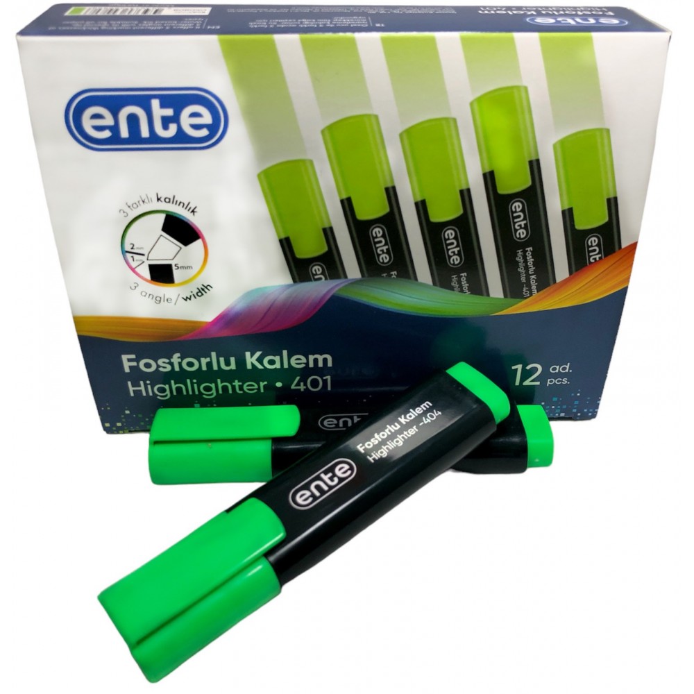 ENTE FOSFORLU KALEM YEŞİL